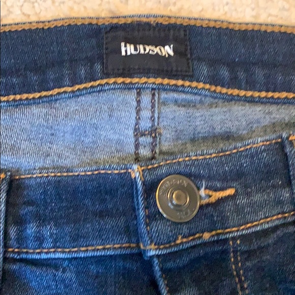 Hudson size 26 jeans skinny ripped knees - Picture 2 of 3